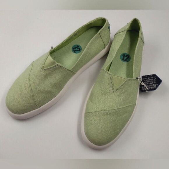 Tom's Canvas Sneakers Shoes  SZ 12 Women's Flats - Picture 2 of 16